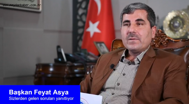 BAŞKAN ASYA, 2 YILLIK YATIRIM VE PROJELERİ DEĞERLENDİRDİ