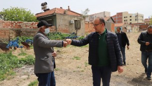 Başkan Çetin Akın'dan Ergenekon Pazar Yerinde İnceleme