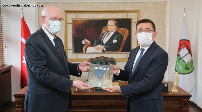 Başkan Kurt'tan Elagöz'e hayırlı olsun ziyareti