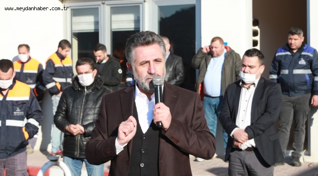 BAŞKAN SANDAL, "YENİ BİR BAYRAKLI İNŞA EDİYORUZ"