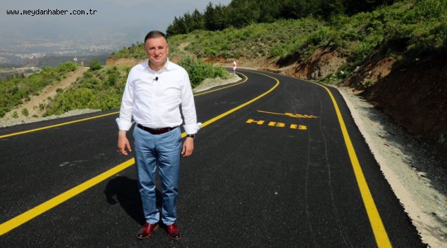 BAŞKAN SAVAŞ KOZAKLI MAHALLESİ'NDEKİ ASFALTLANAN YOLDA İNCELEMELERDE BULUNDU