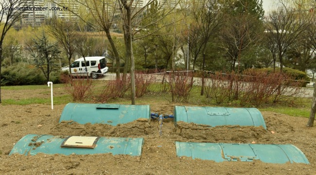 BAŞKENT'İN PARKLARI YAĞMUR SUYU İLE SULANACAK