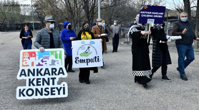 BAŞKENTLİ HAYVANSEVERLER CAN DOSTLAR İÇİN BİR ARAYA GELDİ 