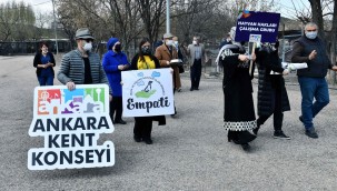 BAŞKENTLİ HAYVANSEVERLER CAN DOSTLAR İÇİN BİR ARAYA GELDİ 