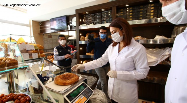 BAYRAKLI BELEDİYESİNDEN FIRINLARA DENETİM