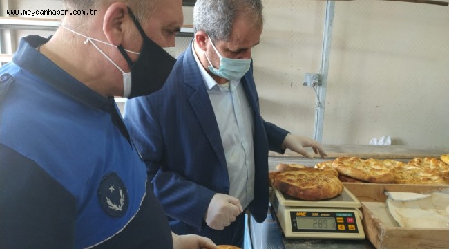 Bergama'da fırınlara Ramazan denetimi