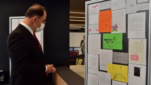 BEYLİKDÜZÜ'NÜN ÇOCUKLARINDAN ATA'YA MEKTUP VAR