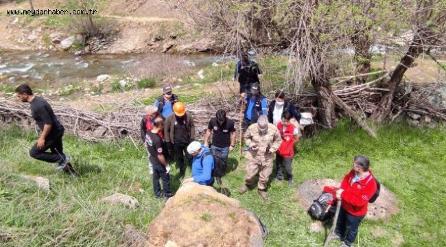 Bingöl'de kaybolan yaşlı adamı arama çalışmaları sürüyor