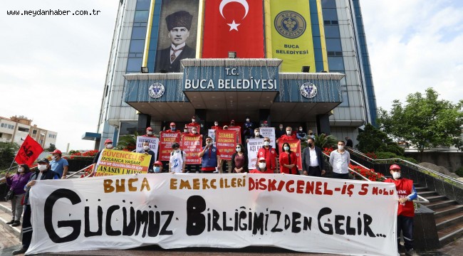 Buca'da tam kapanma öncesi erken 1 Mayıs