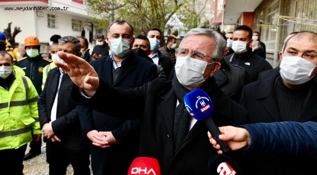 BÜYÜKŞEHİR AÇELYA APARTMANI MAĞDURLARI İÇİN TEYAKKUZA GEÇTİ