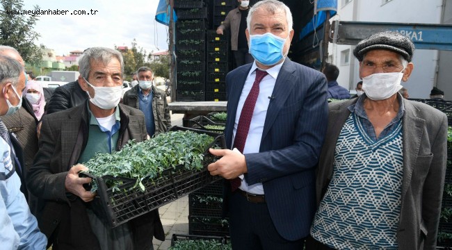 Büyükşehir'den 2 yılda tarımsal kalkınmaya dev destek