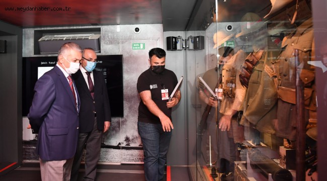 ÇANAKKALE SAVAŞLARI MOBİL MÜZESİ ANTALYA'DA