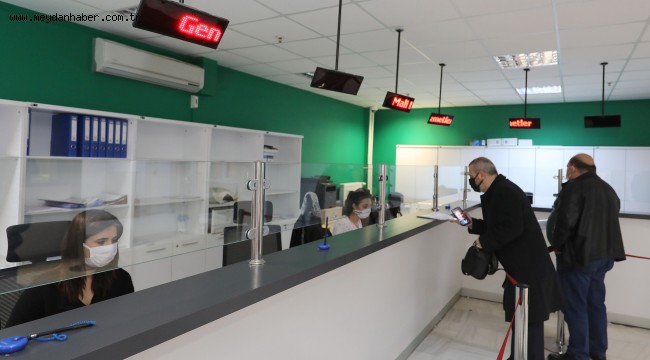 ÇANKAYA'DA İŞLEMLER HALK MASASI'NDA 4 DAKİKA