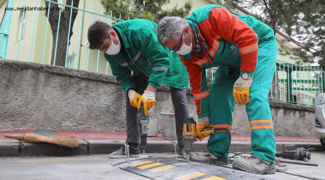 ÇANKAYA'DAN YOLLARA HIZ KESİCİ