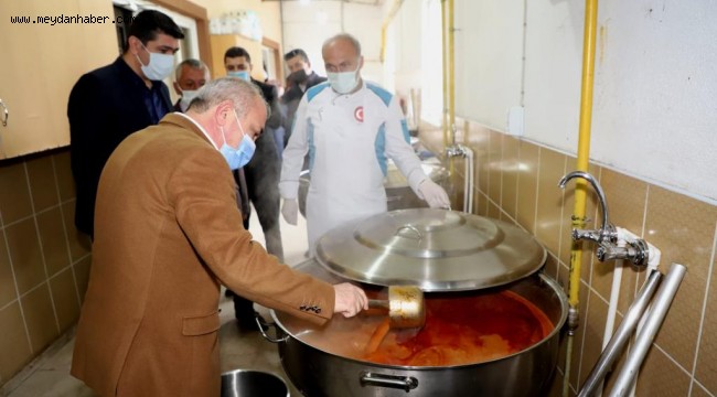 Çankırı'da Kazanlar İhtiyaç Sahibi Vatandaşlar İçin Kaynadı