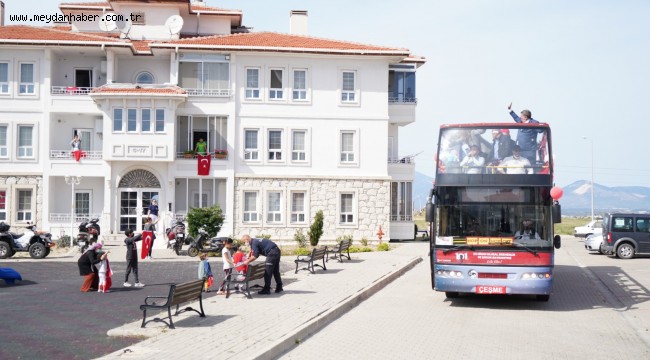 Çeşme'de 23 Nisan coşkusu