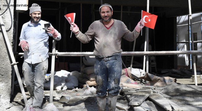 Çocuk Tır'ı ile bayram coşkusu