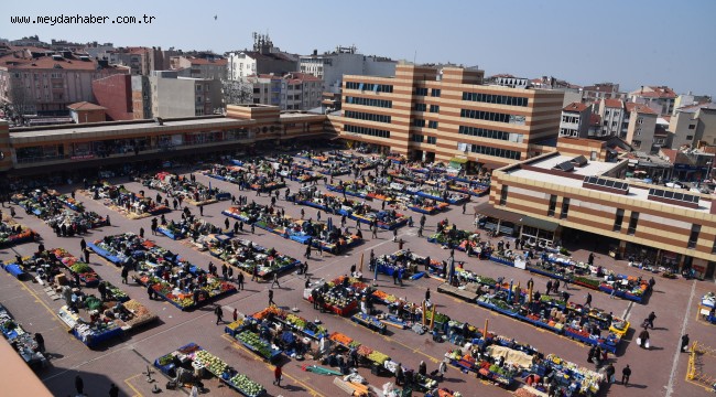 Cuma günü kurulacak halk pazarına HES Kodu olmayan giremeyecek