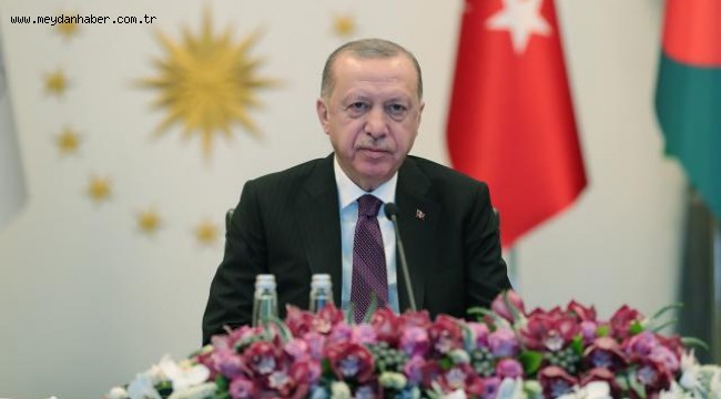 Cumhurbaşkanı Erdoğan'dan D-8'e yerel parayla ticaret çağrısı