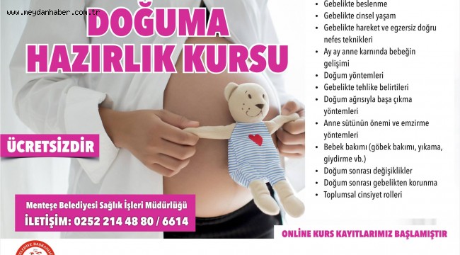 Doğuma Hazırlık Kursları Devam Ediyor