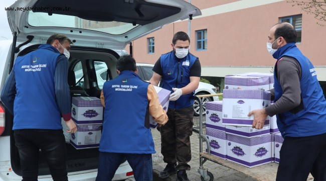 DÜZCE BELEDİYESİ RAMAZAN AYINDA'DA İHTİYAÇ SAHİPLERİNİN YANINDA