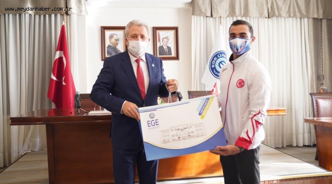 Egeli milli sporcu Arıcan, Avrupa Şampiyonu oldu