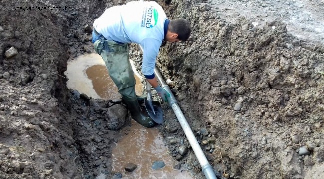 ERZİN'DE İÇME SUYUNU KORUMA ÇALIŞMALARI SÜRÜYOR