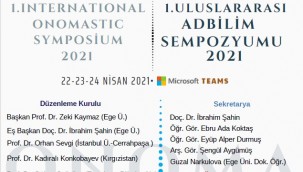 EÜ'den "I. Uluslararası Adbilim Sempozyumu 2021"