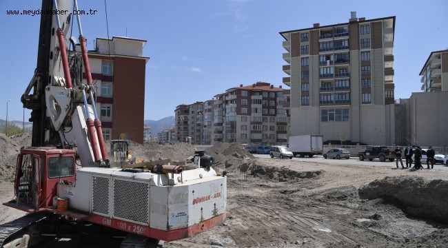 Gençlik Merkezlerinin hafriyatları alındı, inşaat çalışmaları başlıyor