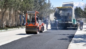 Gül Küçük Sanayi Sitesinde asfalt çalışması başladı