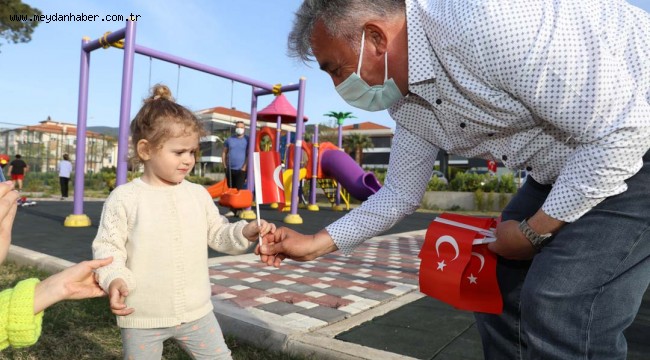Güzelbahçe'de 23 Nisan Coşkusu