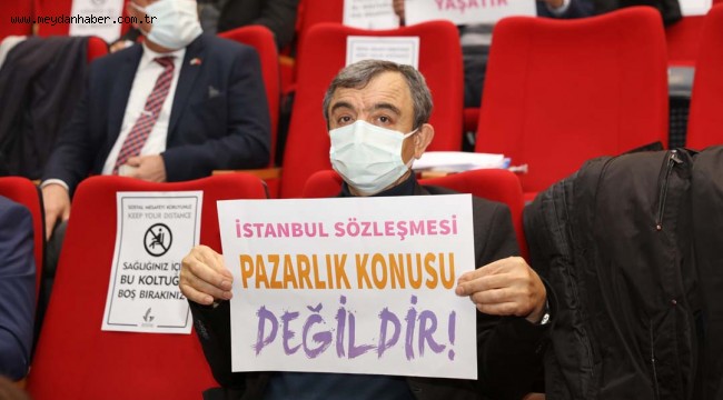 Güzelbahçe Meclisi'nden İstanbul Sözleşmesine Destek