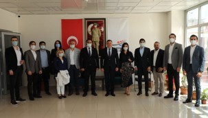 HAGİAD'DAN BAŞKAN SAVAŞ'A ZİYARET