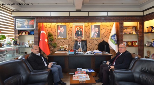 GENÇLİK VE SPOR İL MÜDÜRÜNDEN BAŞKAN ÇÖL'E ZİYARET