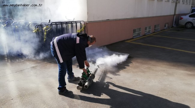 İSKENDERUN'DA 4 AYDA 12 BİN 726 NOKTA İLAÇLANDI