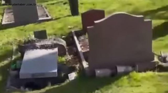 İsveç'te Müslüman mezarlığına çirkin saldırı