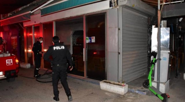 İzmir'de restoran yangını: 1 kişi dumandan etkilendi