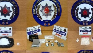İzmir'de uyuşturucu operasyonları: 14 tutuklama