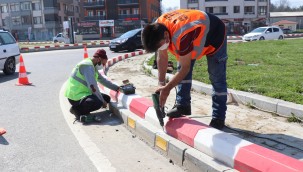 Kavşaklara Işıklı Bordür