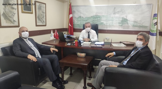 KERAMET SULAMA BİRLİĞİ BAŞKANINA ZİYARET