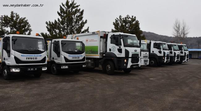 Kızılcahamam Belediyesi 2 Yılda 18 Aracı Araç Filosuna Ekledi