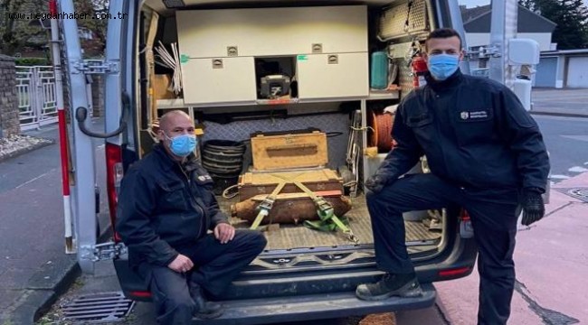 Köln'de İkinci Dünya Savaşı'na ait patlamamış bomba imha edildi