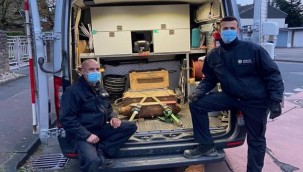 Köln'de İkinci Dünya Savaşı'na ait patlamamış bomba imha edildi