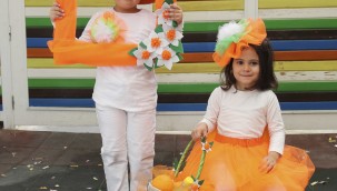 Kreşte Portakal Çiçeği Karnavalı
