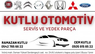 KUTLU OTOMOTİV - SERVİS VE YEDEK PARÇA