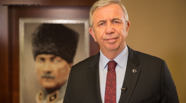 MANSUR YAVAŞ 100 MİLYON TL'LİK DESTEK PAKETİNİ AÇIKLADI