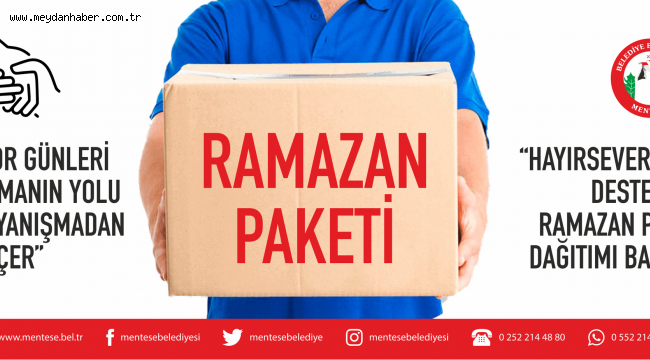 Menteşe Belediyesi, Ramazan Paketi Dağıtımına Başladı