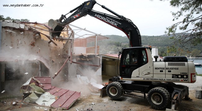 MENTEŞE'DE KAÇAK YAPIYA GEÇİT YOK