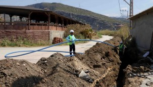 MEYDAN MAHALLESİ DE YENİ ŞEBEKESİNE KAVUŞTU