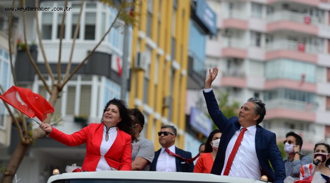 Muratpaşa'dan 23 Nisan konvoyu